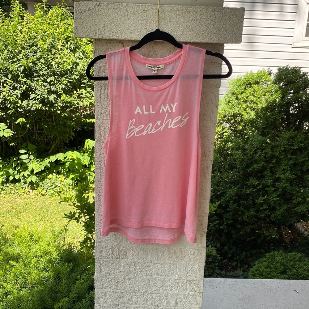 Express One Eleven peach tank top size XS NWOT